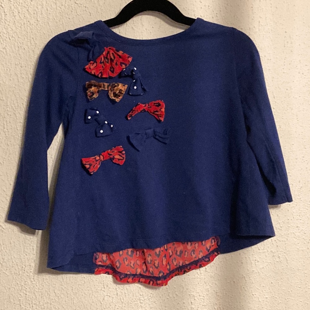 Truly Scrumptious Toddler Navy Tunic